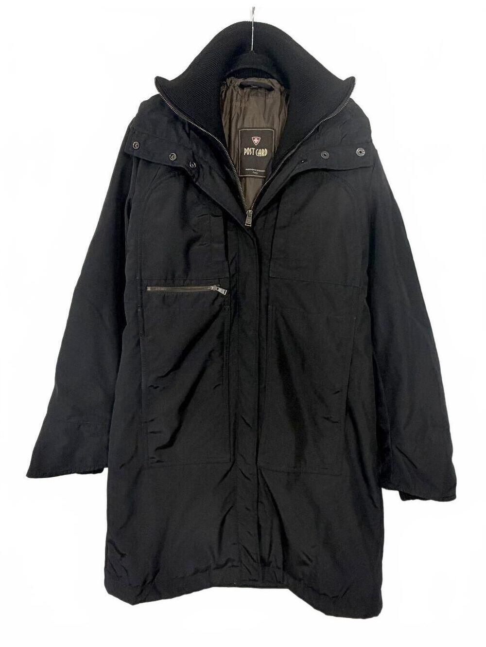 Post Card Luxury Sportswear Women's City Coat Hooded Parka Jacket Black Size 0